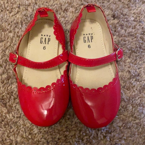 Red Baby Gap Shoes - Picture 1 of 3
